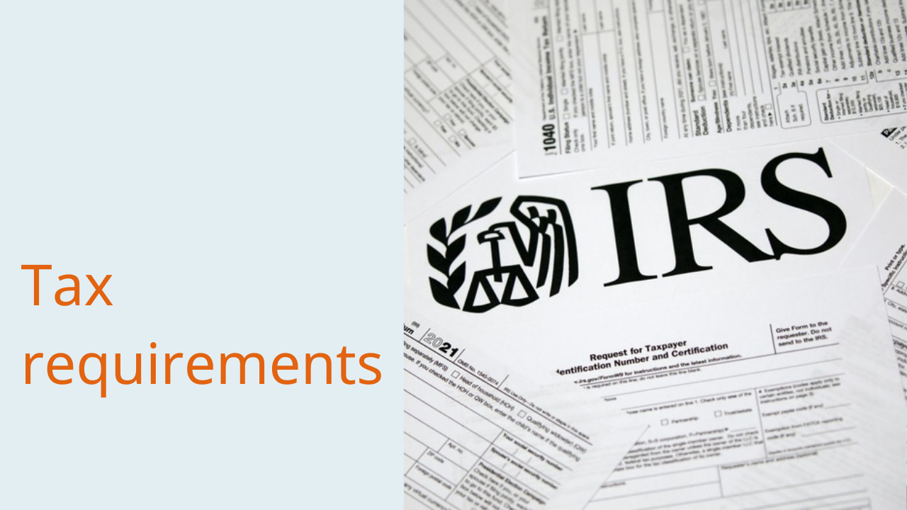 US tax requirements for foreign entities